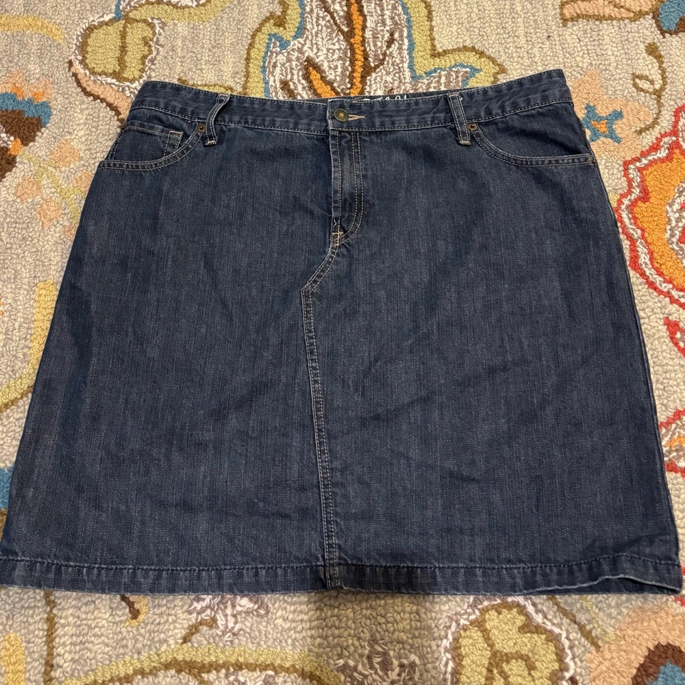 Tommy Hilfiger Dark Blue A-Line Skirt